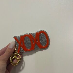 XOXO Acrylic keychain or bag charm